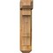 Ekena Millwork Balboa Craftsman Rough Sawn Bracket w/ Offset Brace, Western Red Cedar, 6"W x 14"D x 26"H BKT0604X14X26BOA04RWR - alternate 4